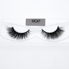 Wholesale Eye Lashes 3D 5D Strip Mink Eyelashes with Eyelash Customized Package